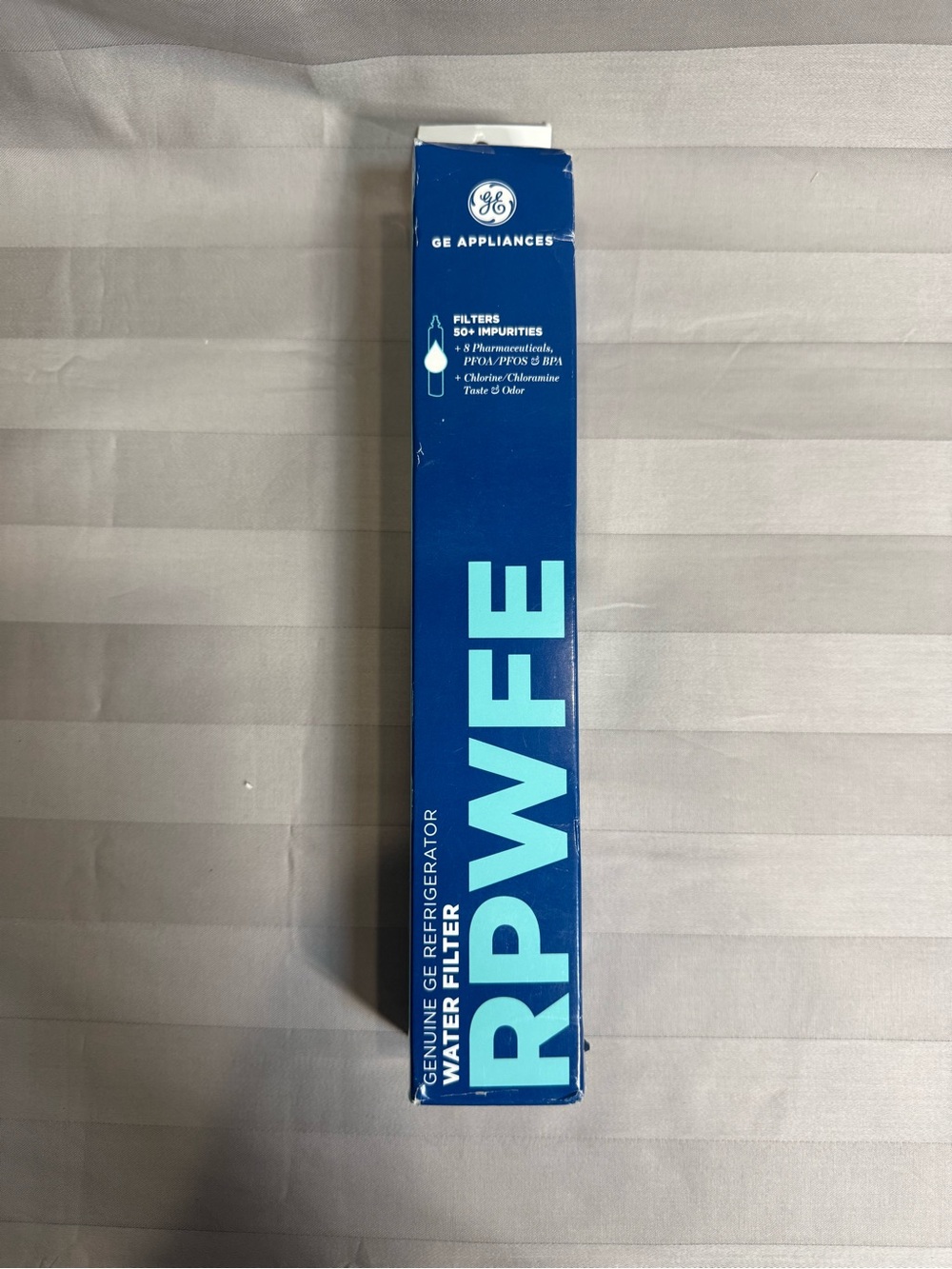 GE RPWFE Blue Refrigerator Water Filter - Compatible Replacement